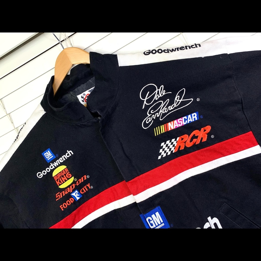 🚫SOLD! VINTAGE • DALE EARNHARDT SR.• |•CHASE AUTHENTICS•| NASCAR Racing Jacket - Picture 5 of 16